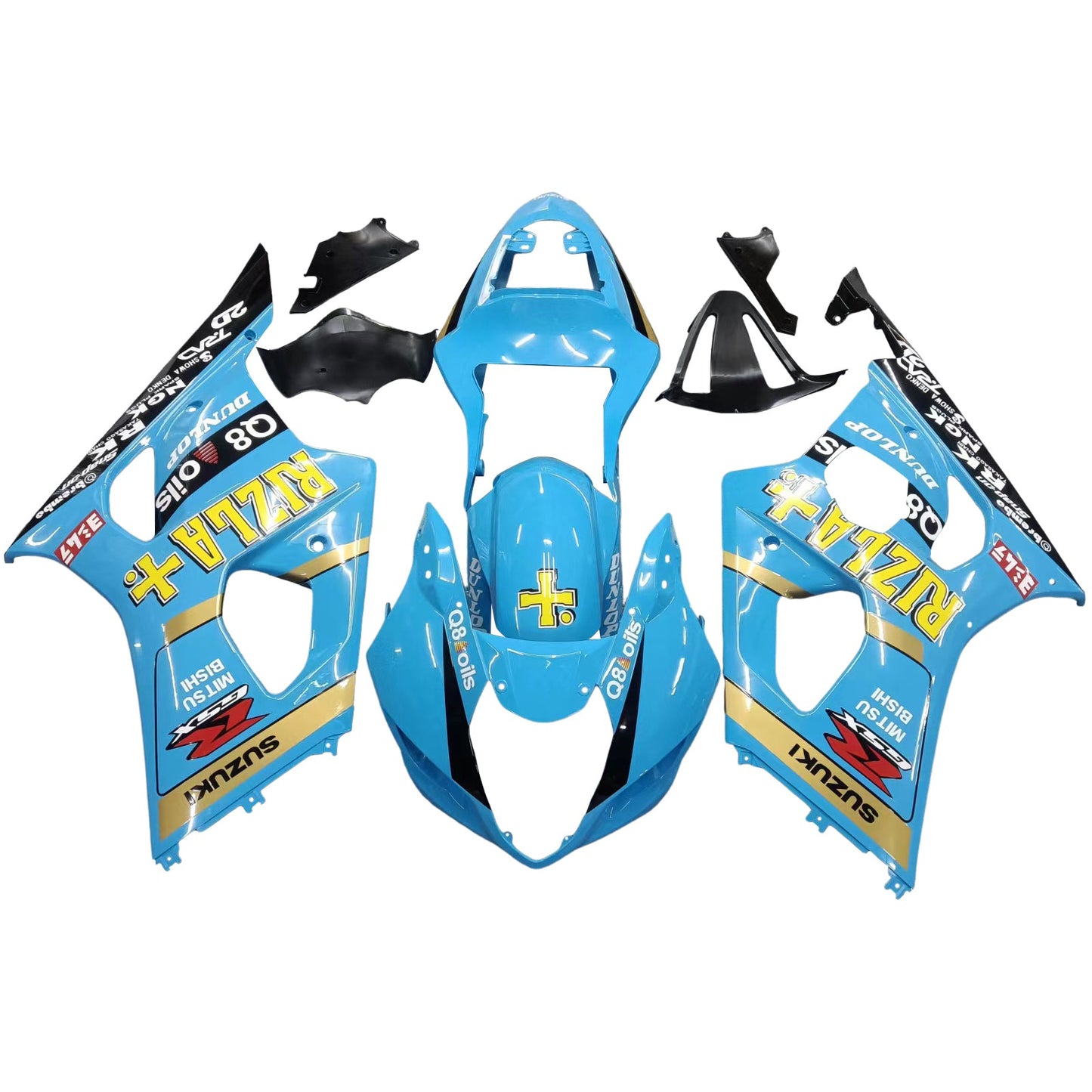 2003-2004 Fairings Suzuki GSXR 1000 Blue Rizla Suzuki  Generic