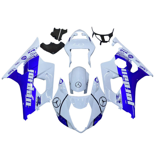 2003-2004 Fairings Suzuki GSXR 1000 White & Blue Jordan   Generic