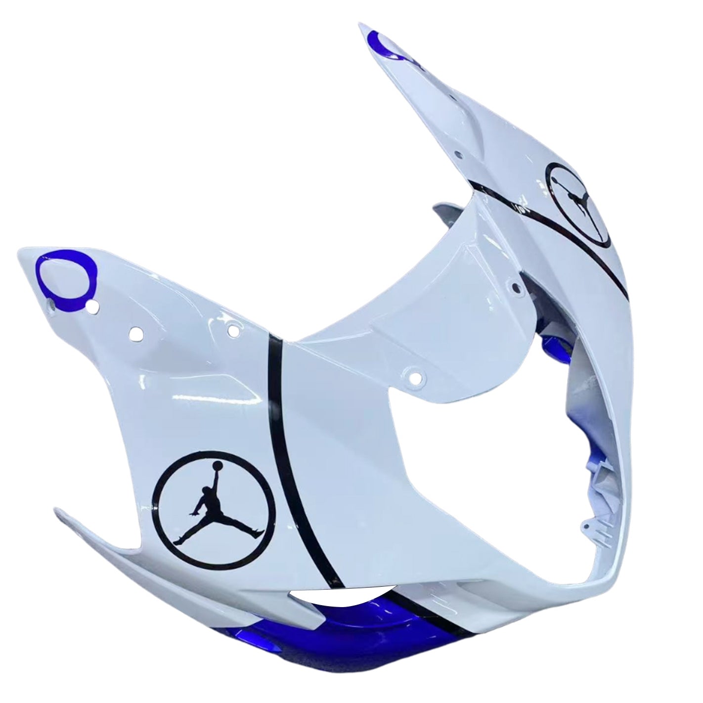 2003-2004 Fairings Suzuki GSXR 1000 White & Blue Jordan   Generic