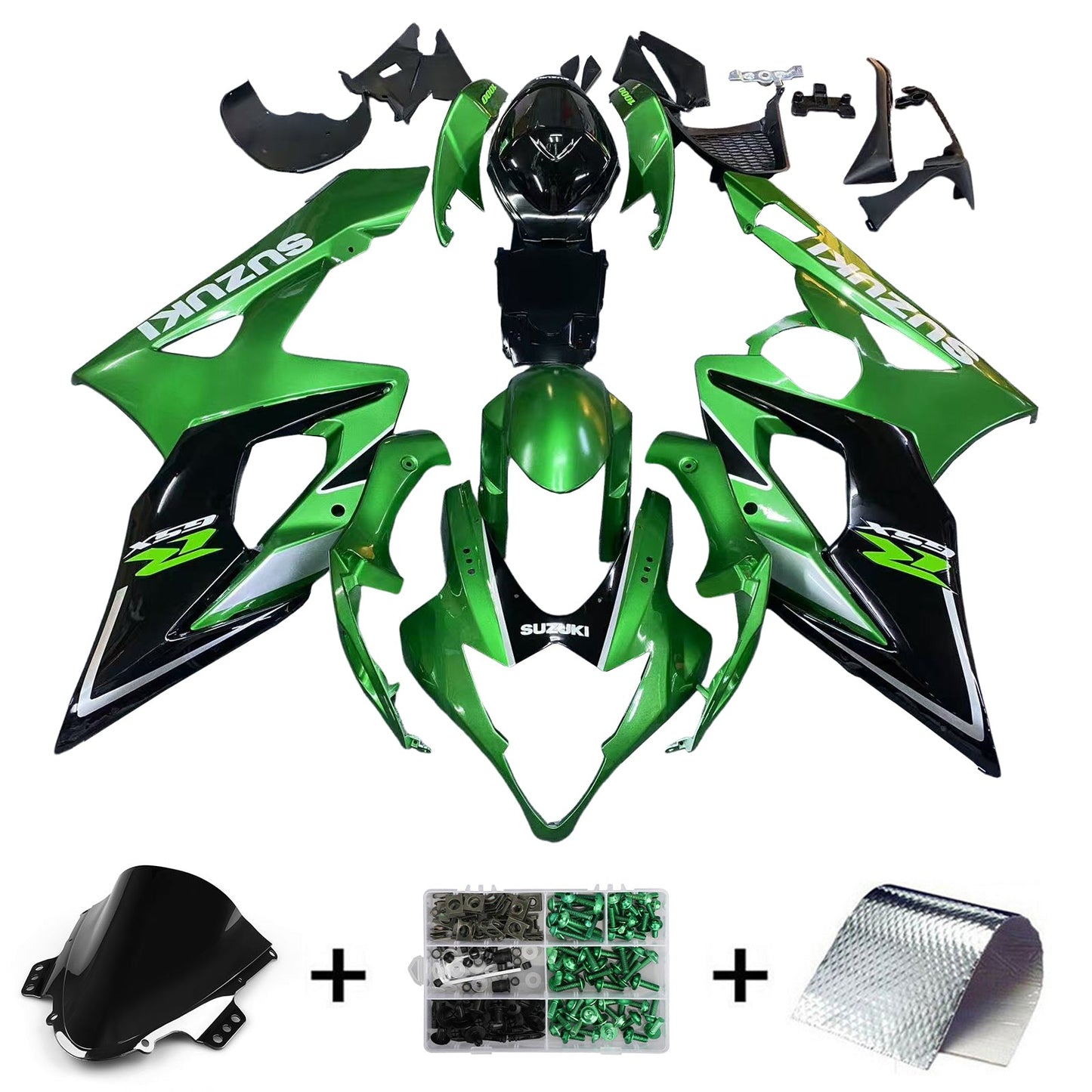 2005-2006 Suzuki GSXR1000 K5 Fairing Kit Bodywork Plastic ABS
