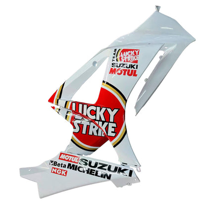 2007-2008 Fairings Suzuki GSXR 1000 White & Red Lucky Strike Generic