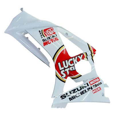 2007-2008 Fairings Suzuki GSXR 1000 White & Red Lucky Strike Generic