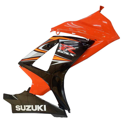 2007-2008 Fairings Suzuki GSXR 1000 Black & Orange GSXR Generic