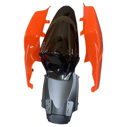 2007-2008 Fairings Suzuki GSXR 1000 Black & Orange GSXR Generic