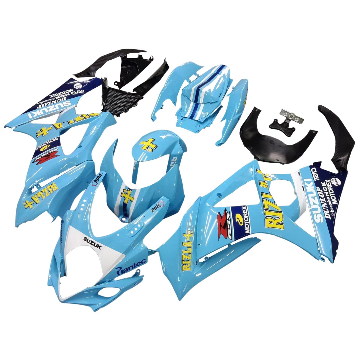 2007-2008 Fairings Suzuki GSXR 1000 Blue Rizla
