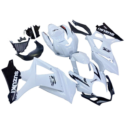 2007-2008 Suzuki GSXR 1000 White & Black GSXR  Generic