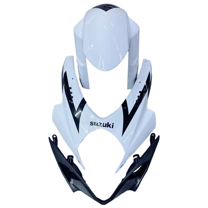 2007-2008 Suzuki GSXR 1000 White & Black GSXR  Generic