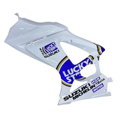 2007-2008 Fairings Suzuki GSXR 1000 White & Blue Lucky Strike Generic