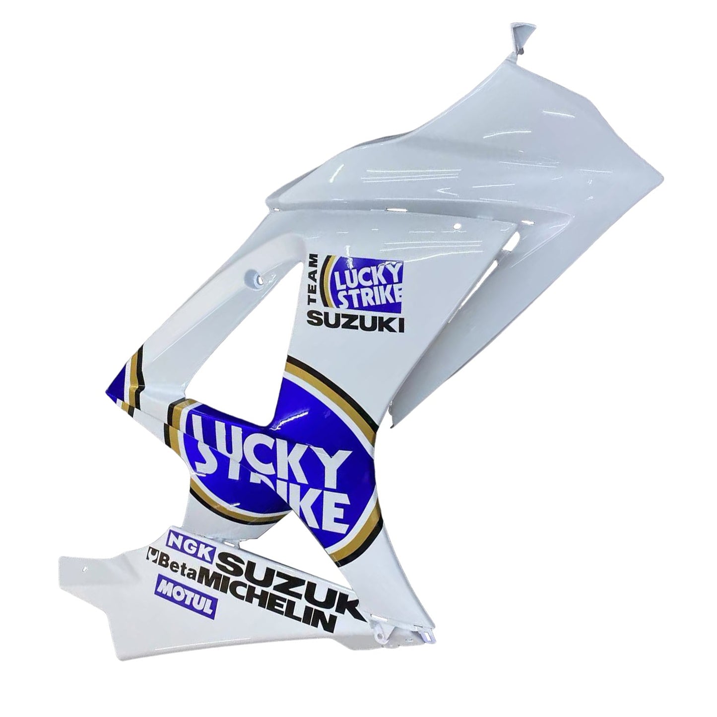 2007-2008 Fairings Suzuki GSXR 1000 White & Blue Lucky Strike Generic