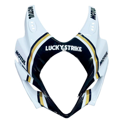 2007-2008 Fairings Suzuki GSXR 1000 White Black Gold Lucky Strike Generic