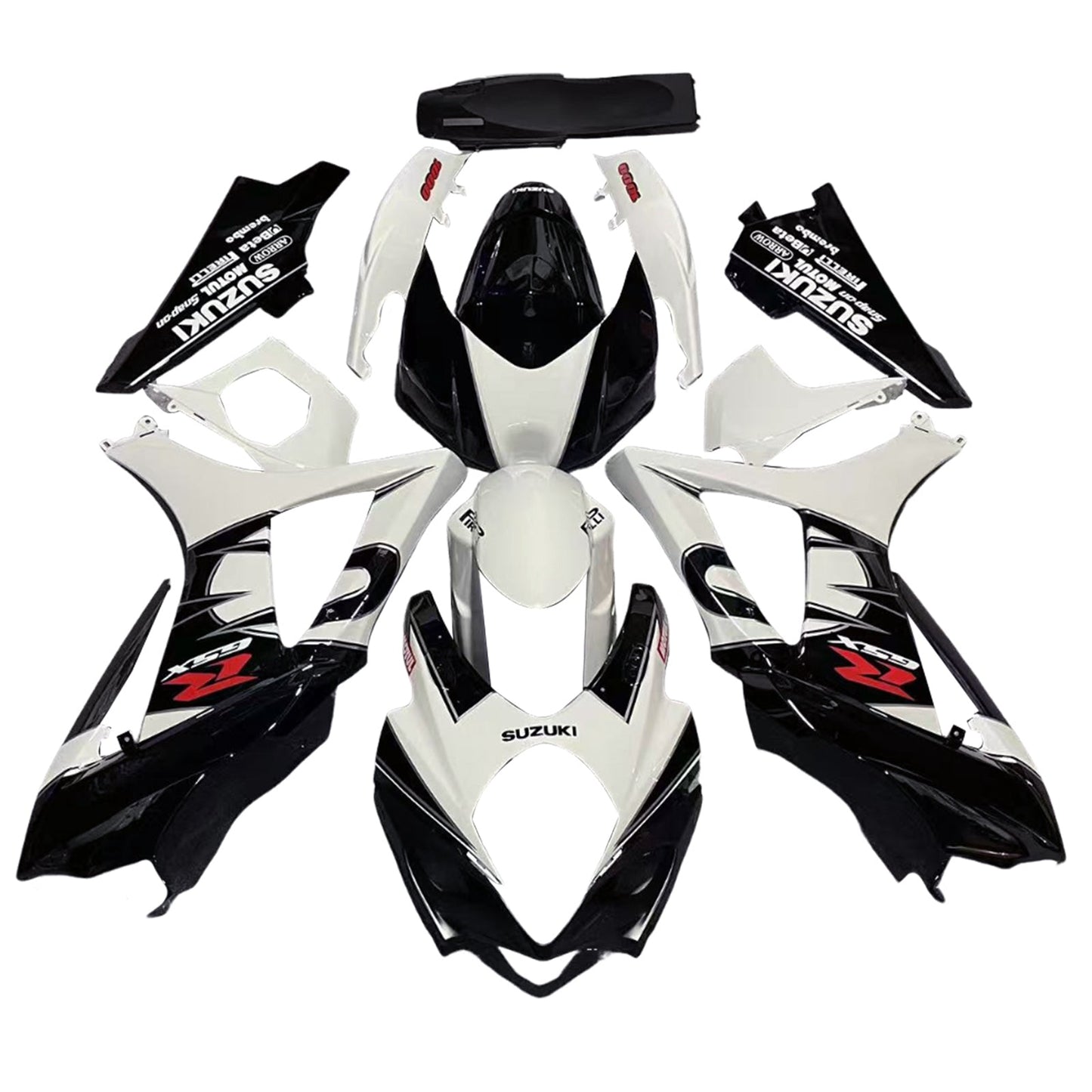 2007-2008 Suzuki GSXR 1000 Black & White GSXR  Generic