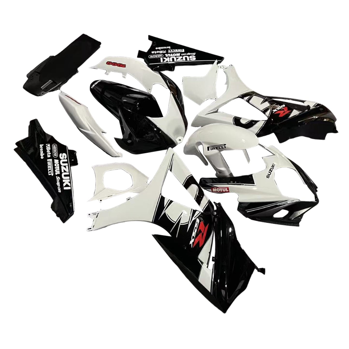 2007-2008 Suzuki GSXR 1000 Black & White GSXR  Generic