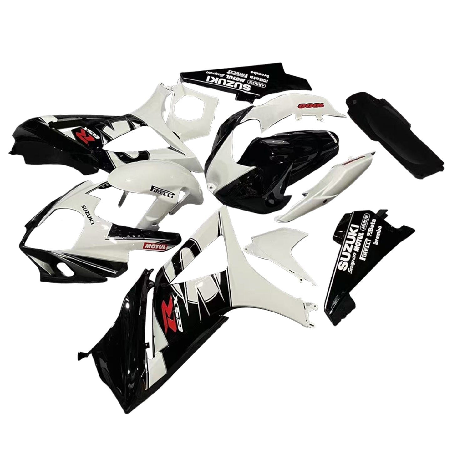 2007-2008 Suzuki GSXR 1000 Black & White GSXR  Generic