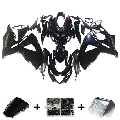 2009-2016 Fairings Suzuki GSXR 1000 All Black GSXR Generic