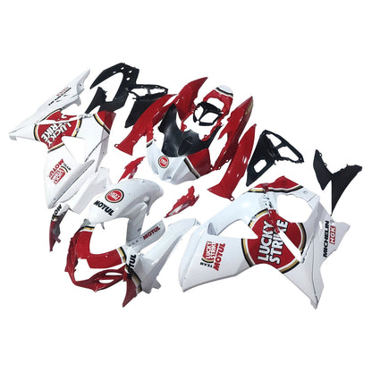 2009-2016 Fairings Suzuki GSXR 1000 White & Red Lucky Strike Generic