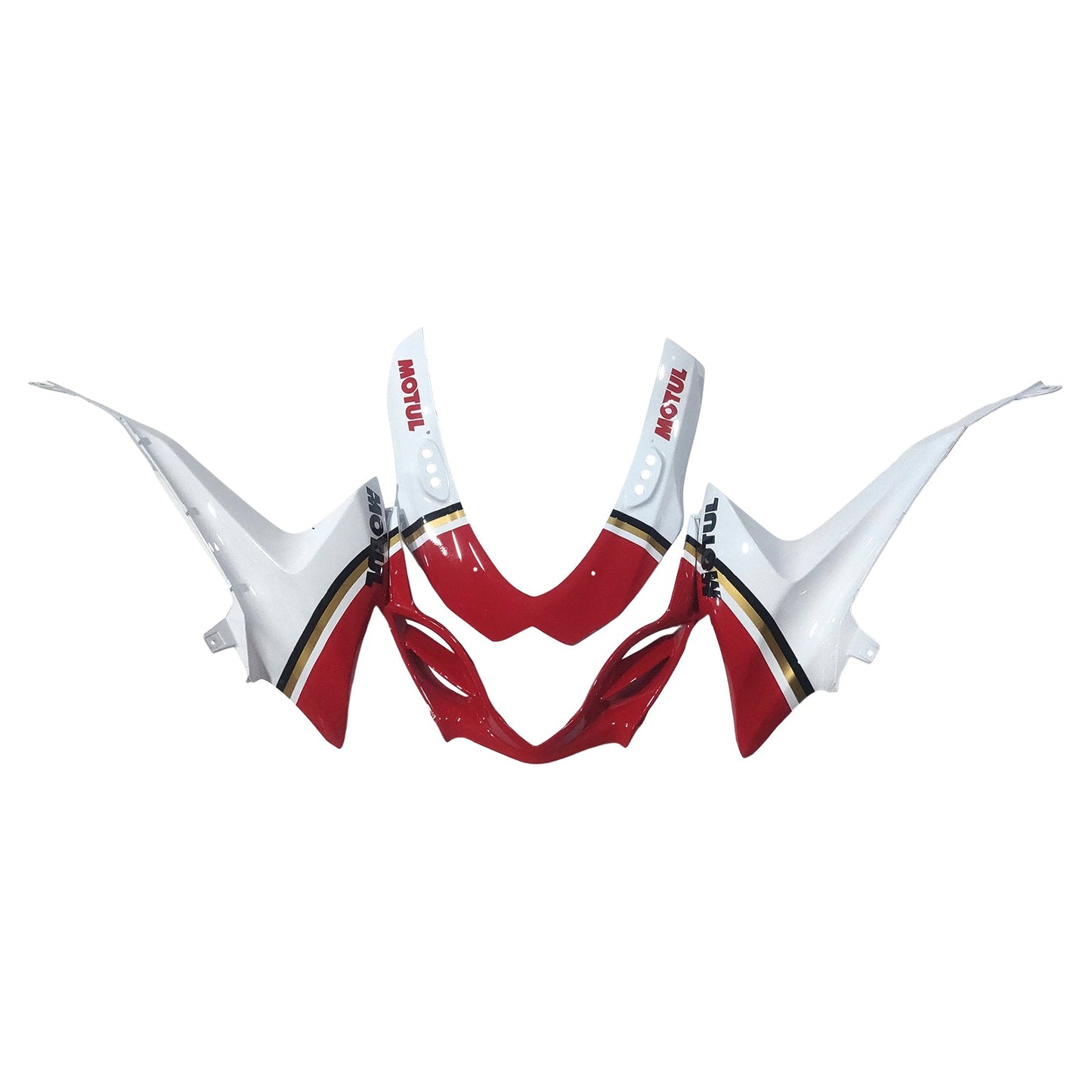 2009-2016 Fairings Suzuki GSXR 1000 White & Red Lucky Strike Generic