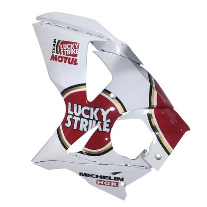 2009-2016 Fairings Suzuki GSXR 1000 White & Red Lucky Strike Generic