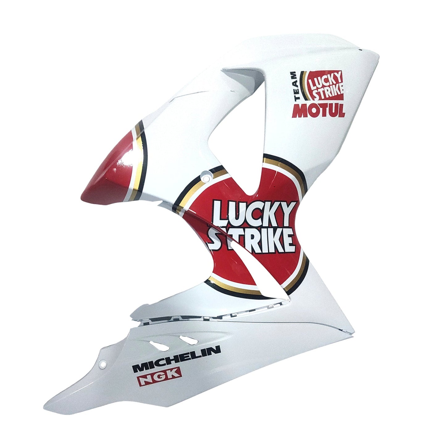 2009-2016 Fairings Suzuki GSXR 1000 White & Red Lucky Strike Generic