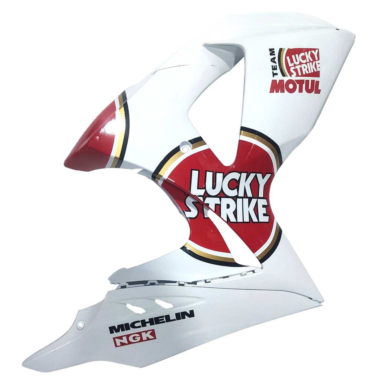 2009-2016 Fairings Suzuki GSXR 1000 White & Red Lucky Strike Generic