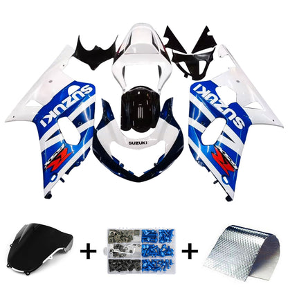 2001-2003 Suzuki GSXR600 Fairing Kit Bodywork Plastic ABS