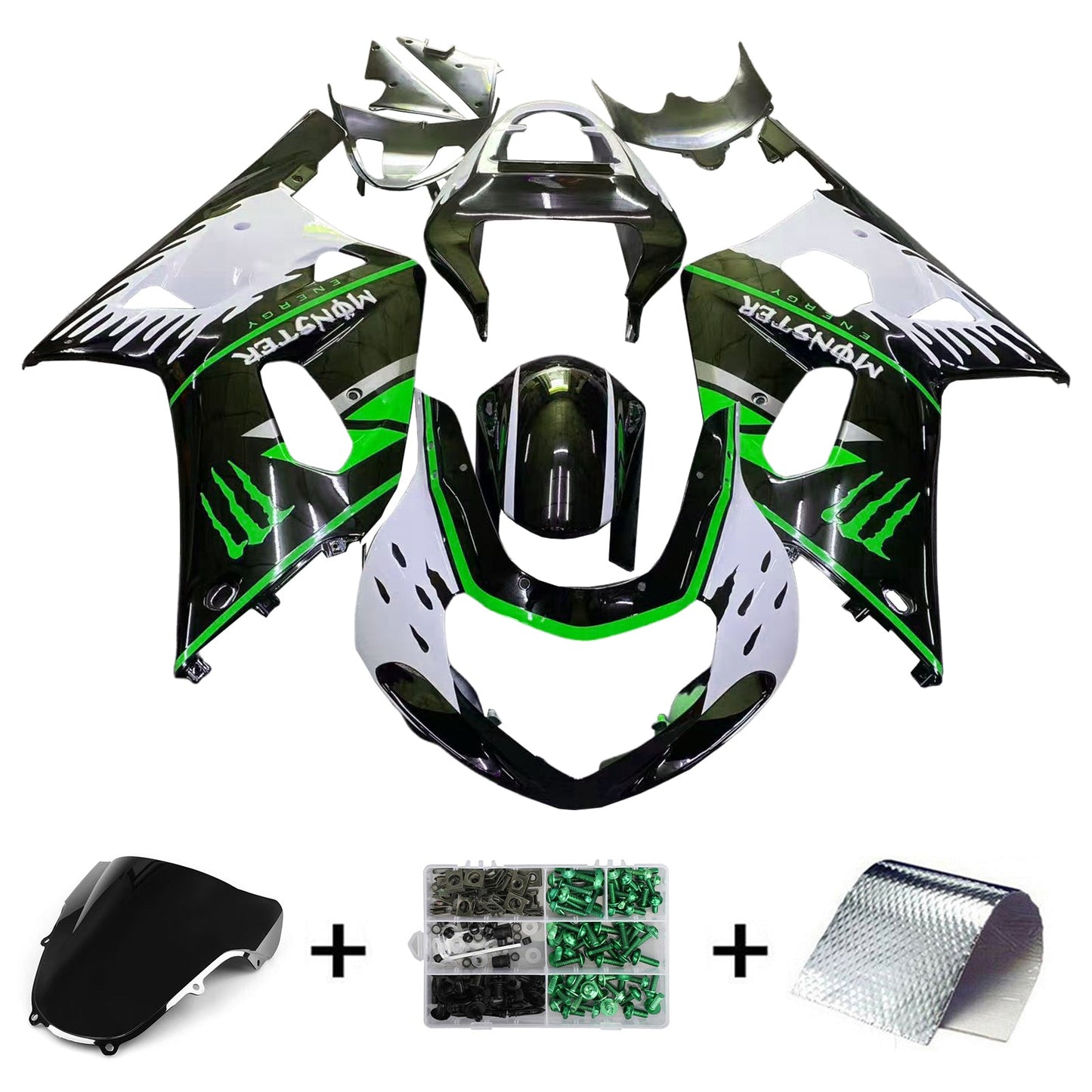 Suzuki GSXR600 2001-2003 GSXR750 2000-2003 K1 Fairing Kit