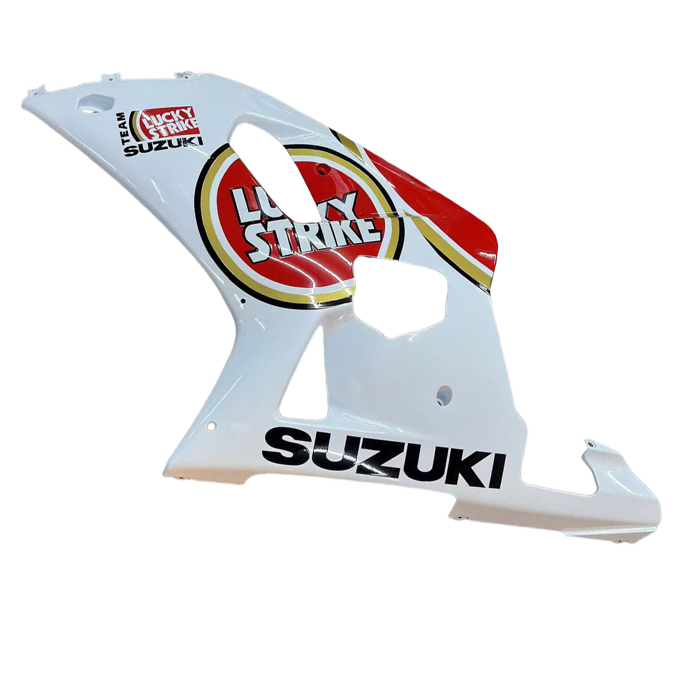 2001-2003 Fairings Suzuki GSXR 750 White Red Lucky Strike Generic