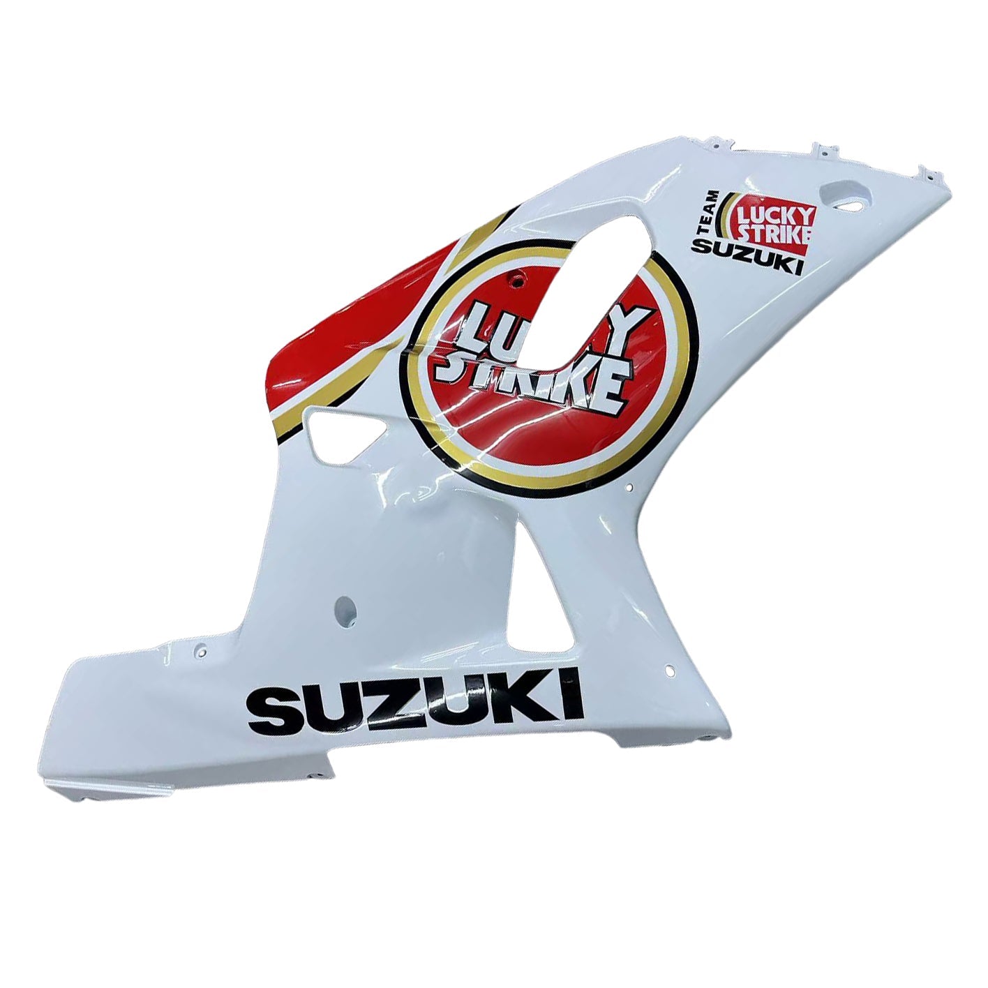 2001-2003 Fairings Suzuki GSXR 750 White Red Lucky Strike Generic