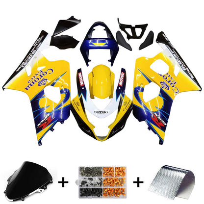 2004-2005 Fairings Suzuki GSXR 600 750 Yellow Blue Corona GSXR