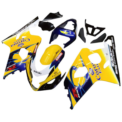 2004-2005 Fairings Suzuki GSXR 600 750 Yellow Blue Corona GSXR