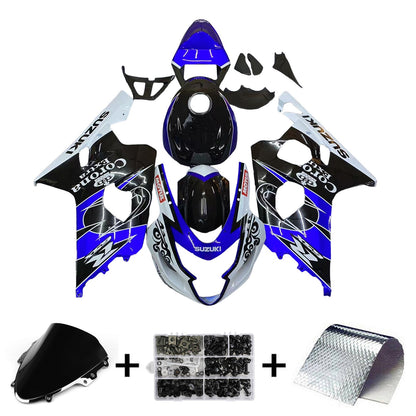 2004-2005 Suzuki GSXR 600/750 Fairing Kit Bodywork Plastic ABS