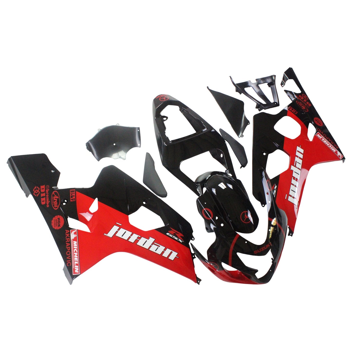 2004-2005 Suzuki GSXR 600/750 Fairing Kit Bodywork Plastic ABS