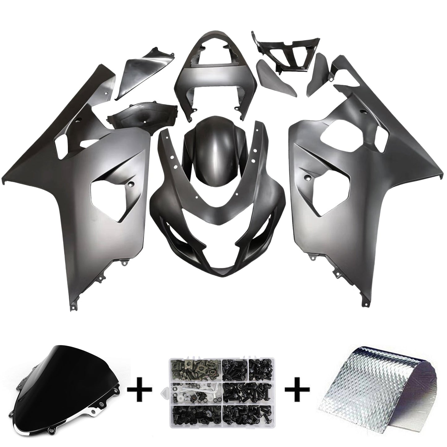 2004-2005 Suzuki GSXR 600/750 Fairing Kit Bodywork Plastic ABS