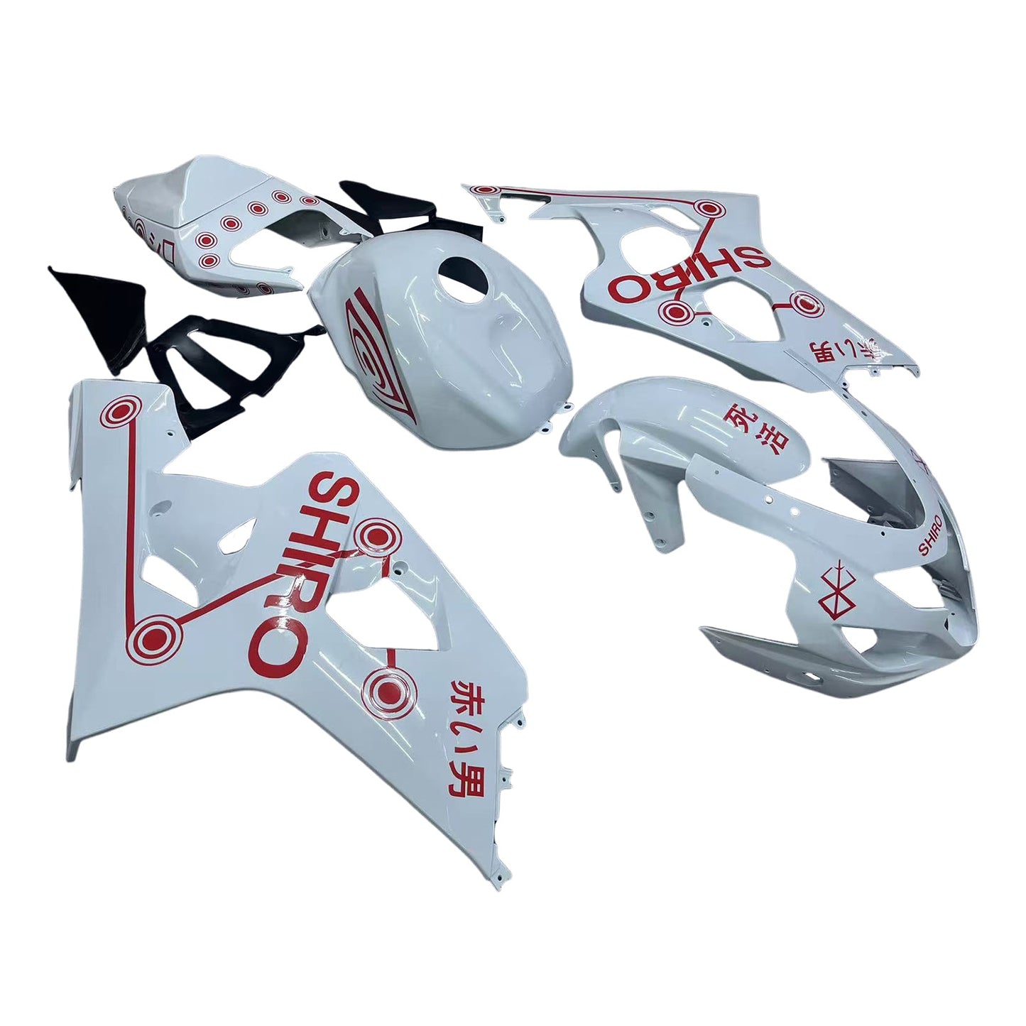 2004-2005 Suzuki GSXR 600/750 K4 Fairing Kit Bodywork Plastic ABS