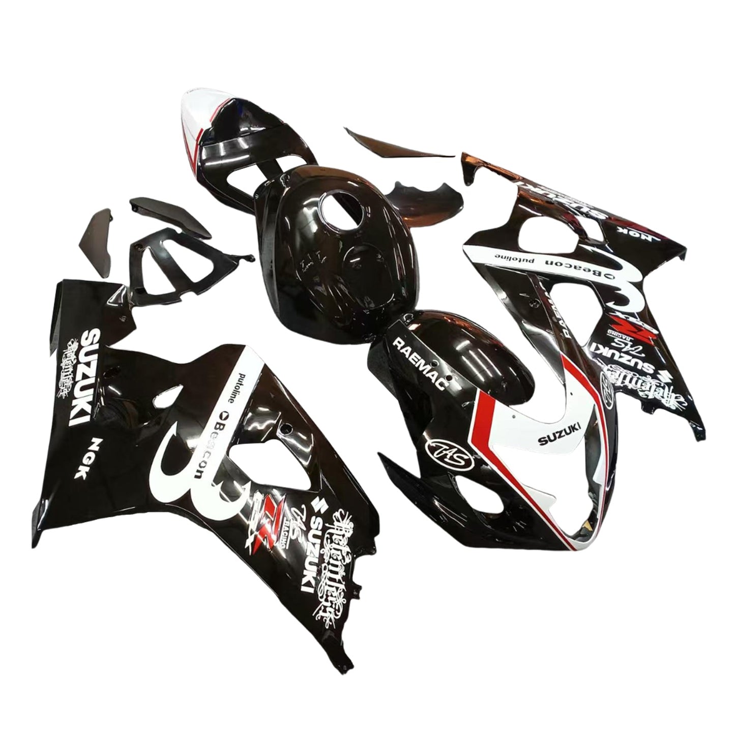 2004-2005 Suzuki GSXR 600/750 K4 Fairing Kit Bodywork Plastic ABS