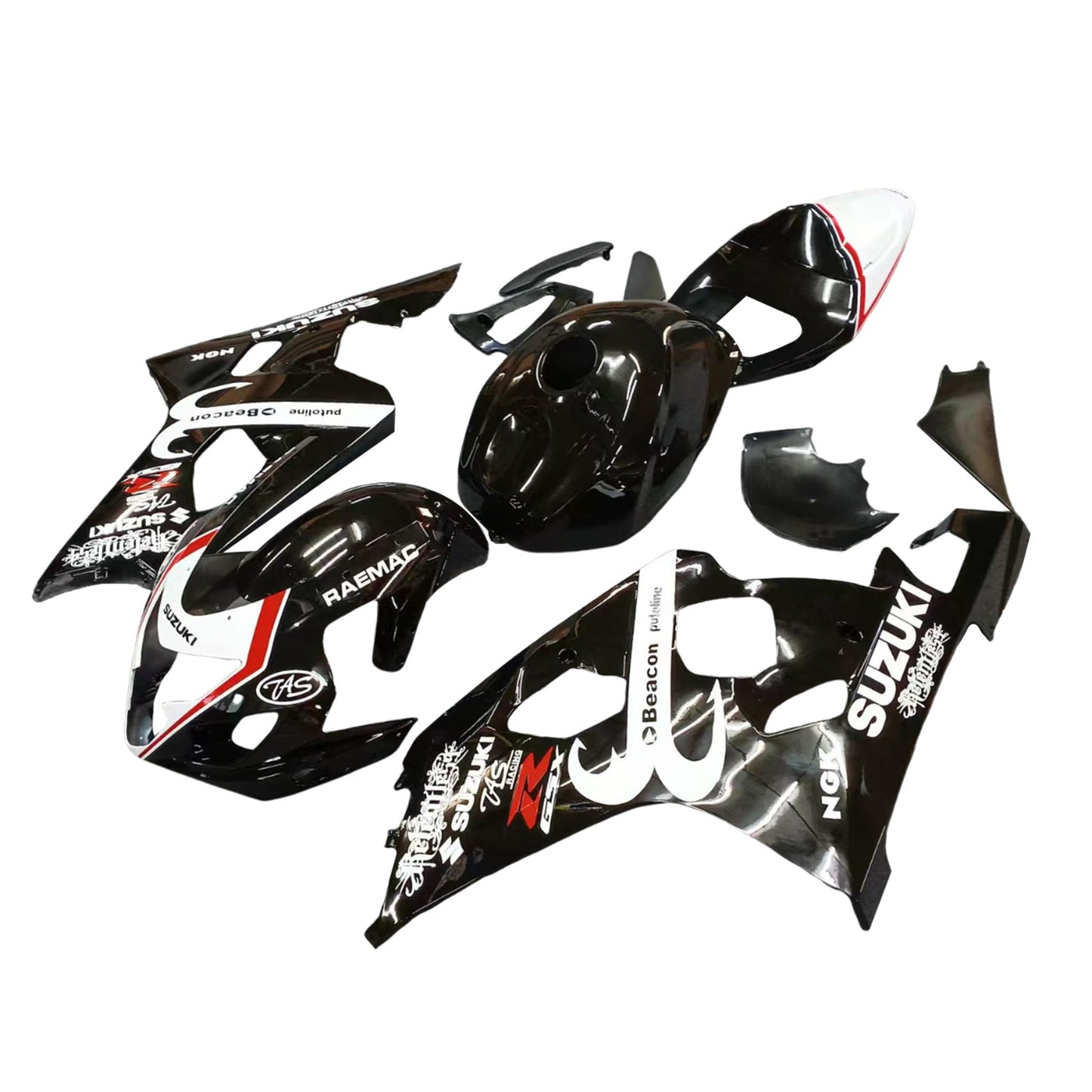 2004-2005 Suzuki GSXR 600/750 K4 Fairing Kit Bodywork Plastic ABS