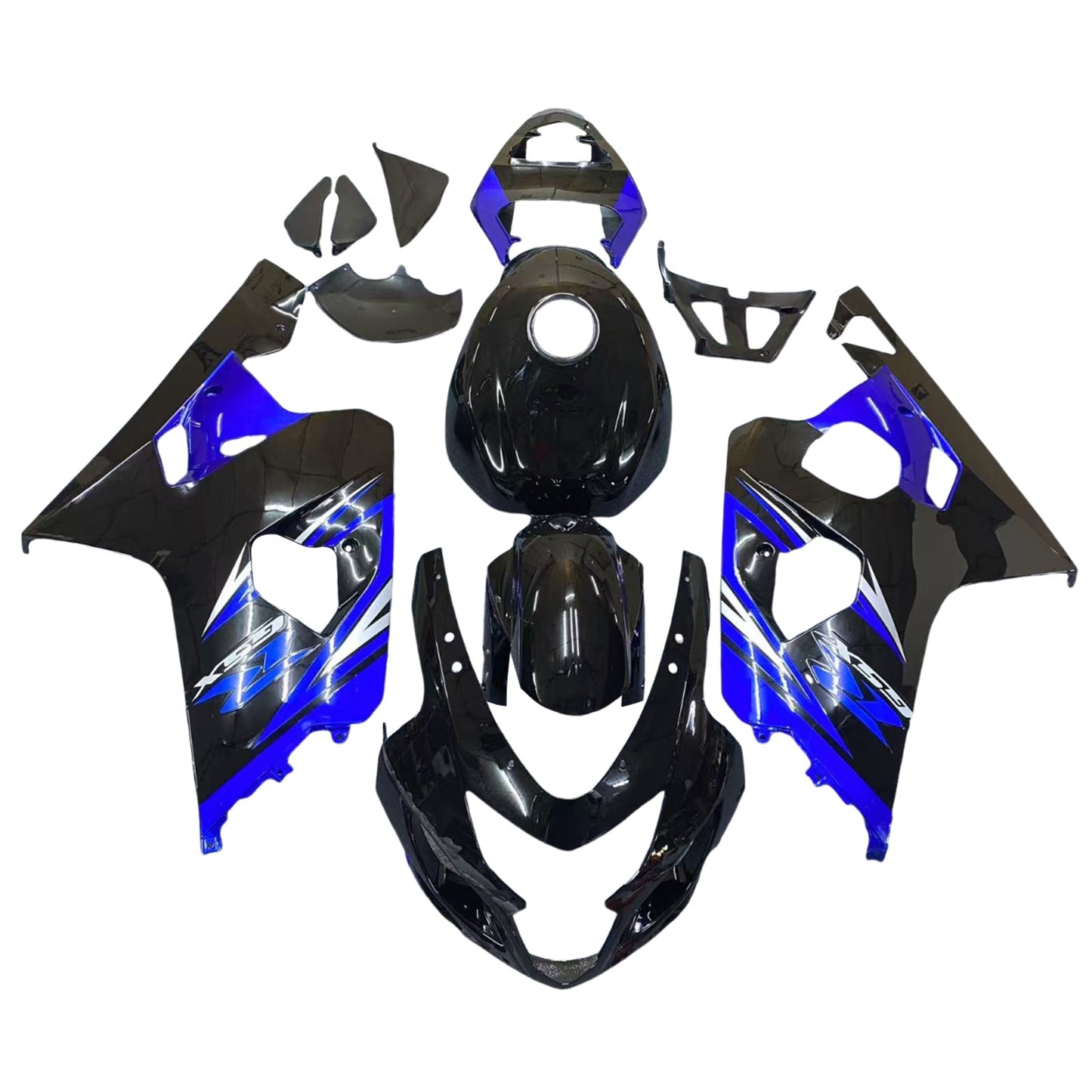 2004-2005 Suzuki GSXR 600/750 K4 Fairing Kit Bodywork Plastic ABS
