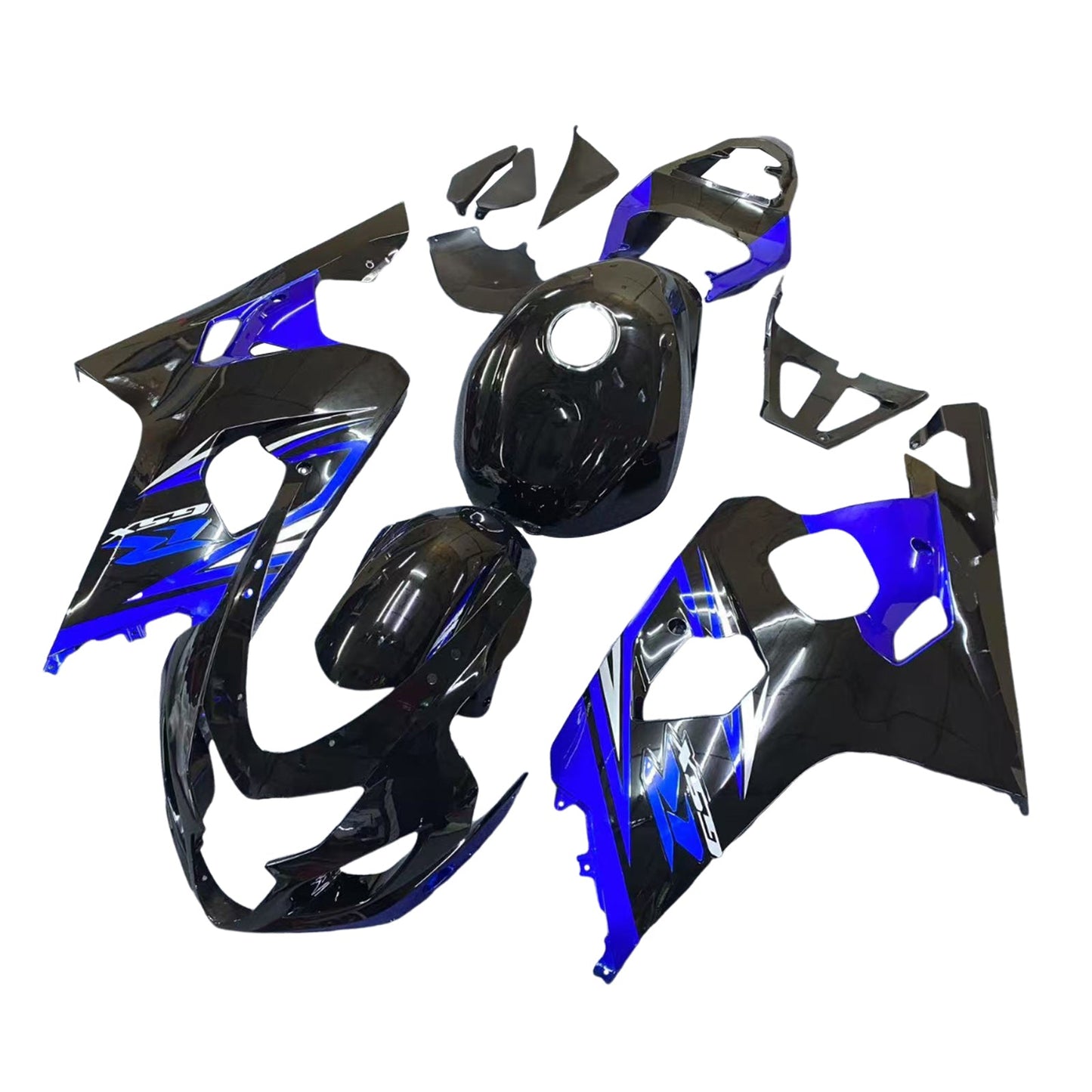2004-2005 Suzuki GSXR 600/750 K4 Fairing Kit Bodywork Plastic ABS