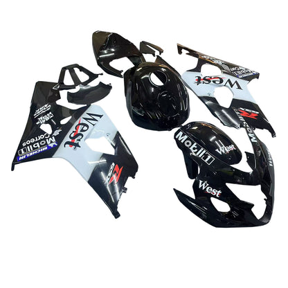2004-2005 Suzuki GSXR 600/750 K4 Fairing Kit Bodywork Plastic ABS