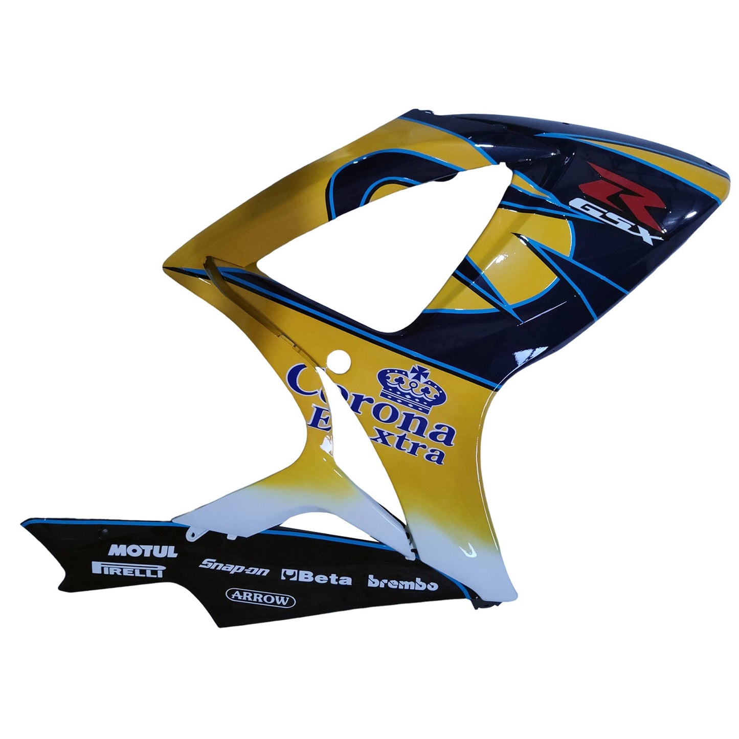 2006-2007 Fairings Suzuki GSXR 600 750 Yellow Blue Corona GSXR Generic