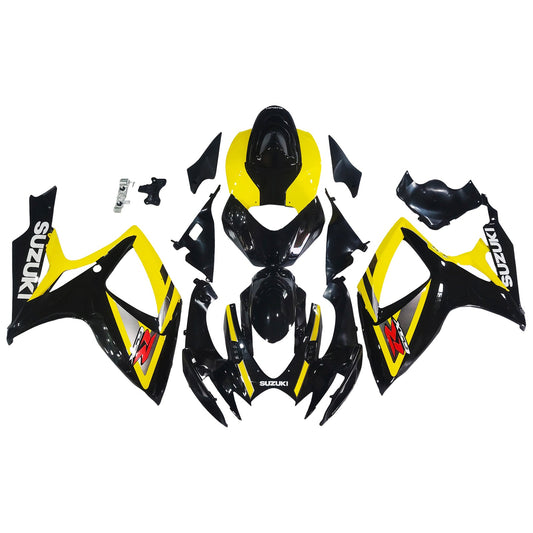2006-2007 Suzuki GSXR 600 750 Black & Yellow GSXR  Generic