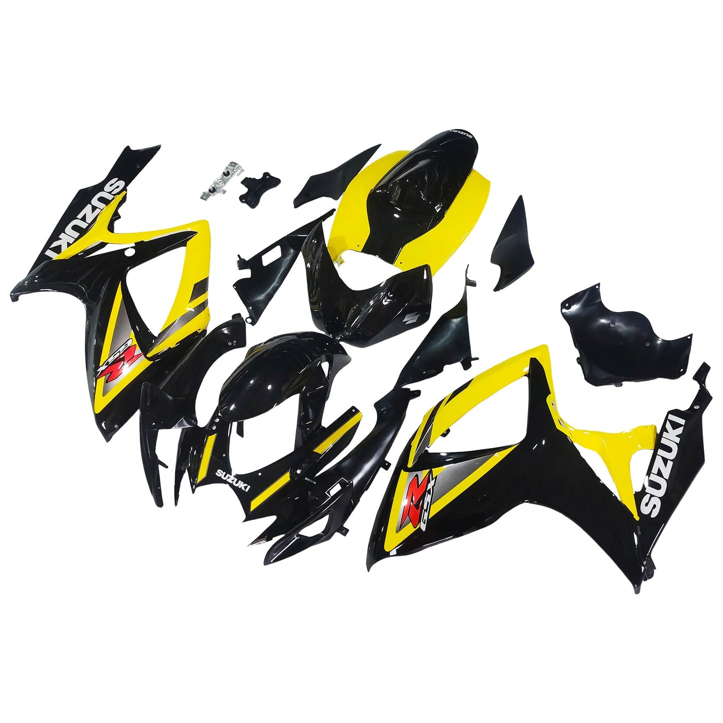 2006-2007 Suzuki GSXR 600 750 Black & Yellow GSXR  Generic