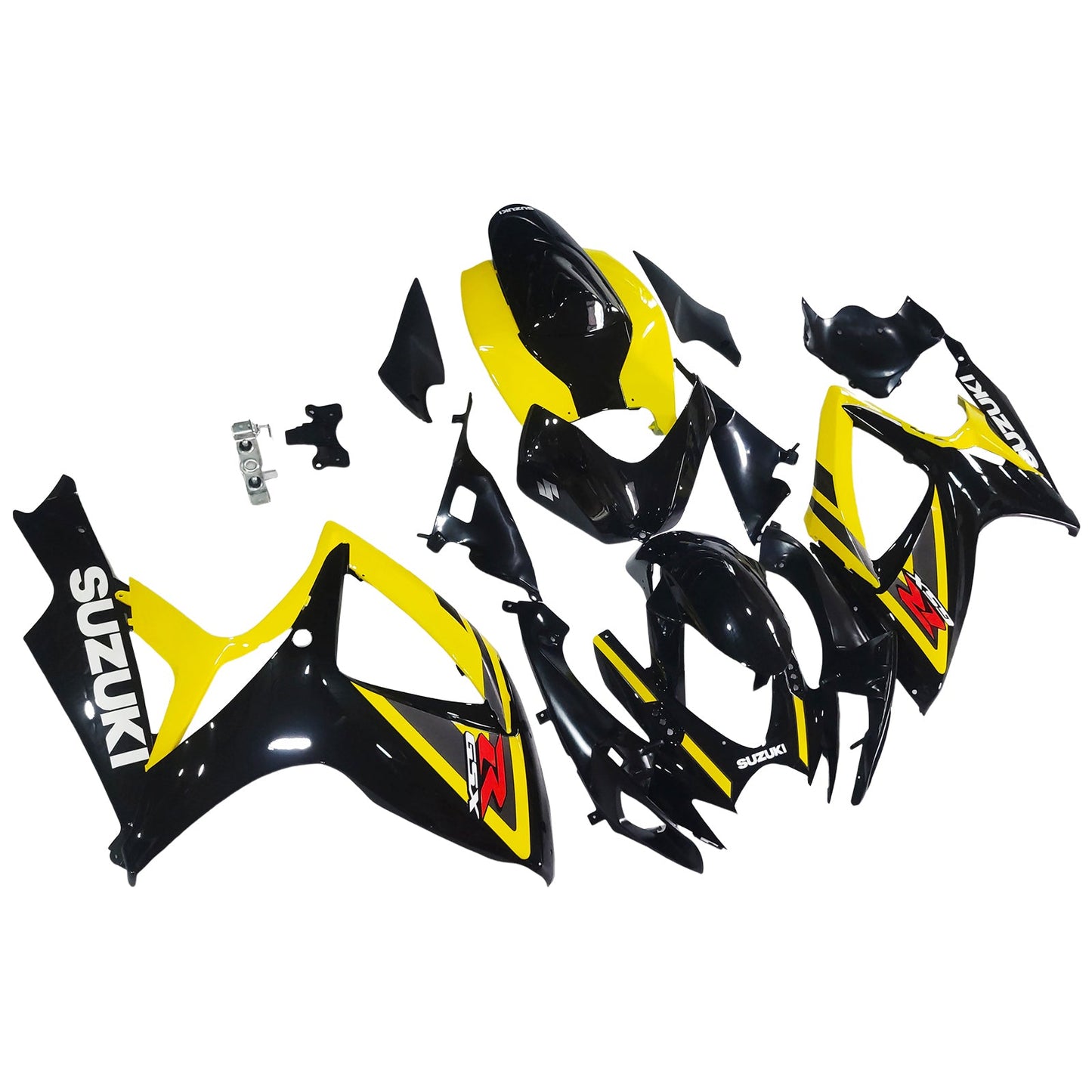 2006-2007 Suzuki GSXR 600 750 Black & Yellow GSXR  Generic