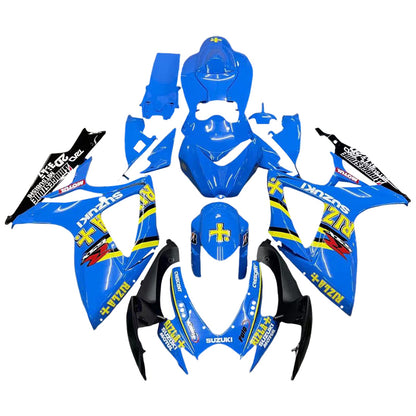 2006-2007 Fairings Suzuki GSXR 600 750 Blue Rizla Generic