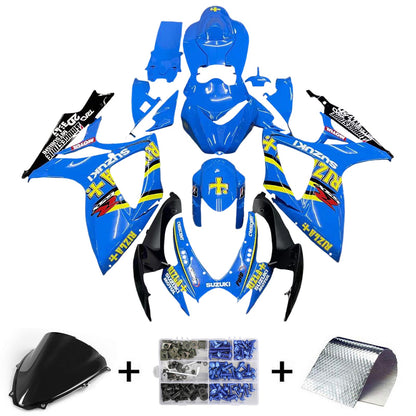 2006-2007 Fairings Suzuki GSXR 600 750 Blue Rizla Generic