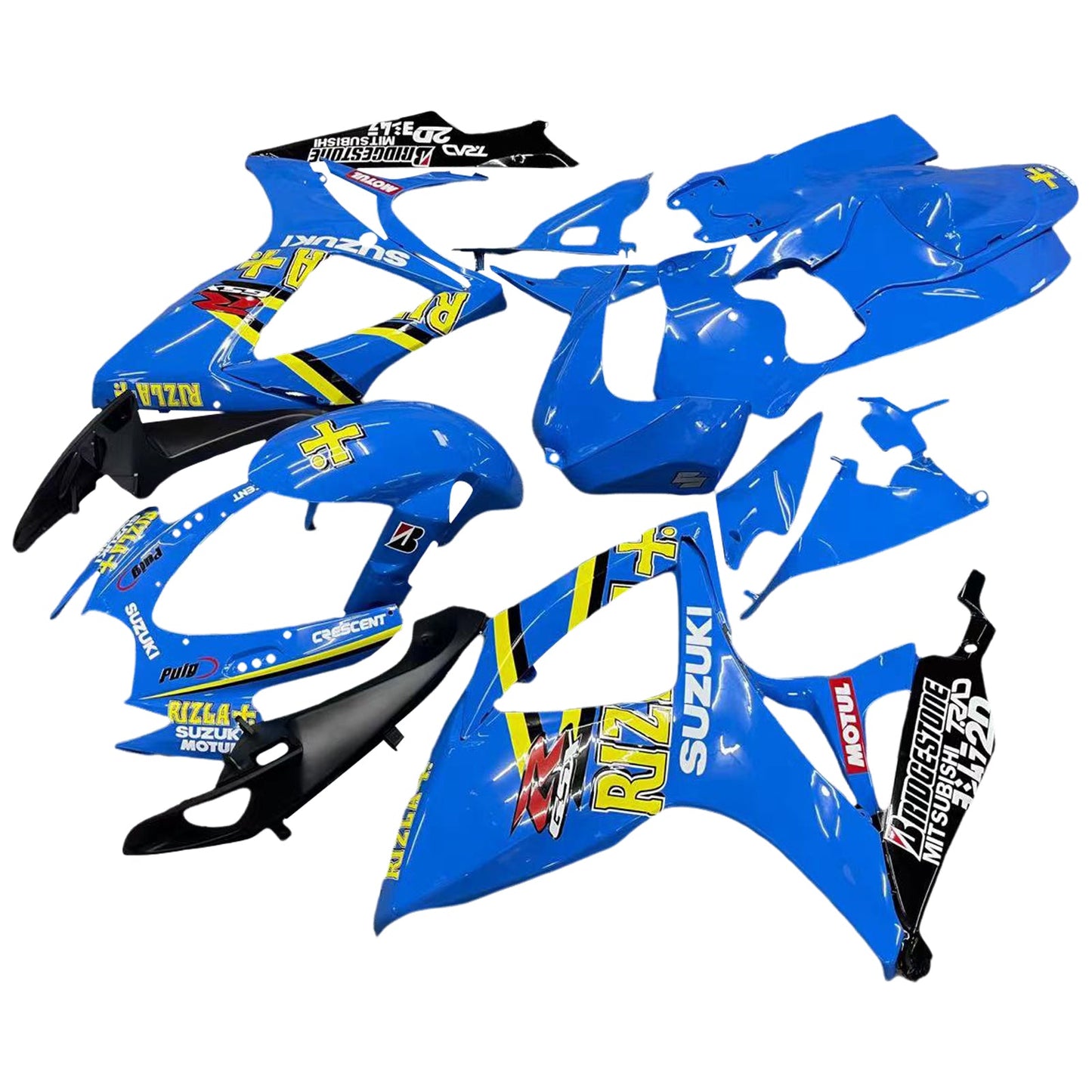 2006-2007 Fairings Suzuki GSXR 600 750 Blue Rizla Generic