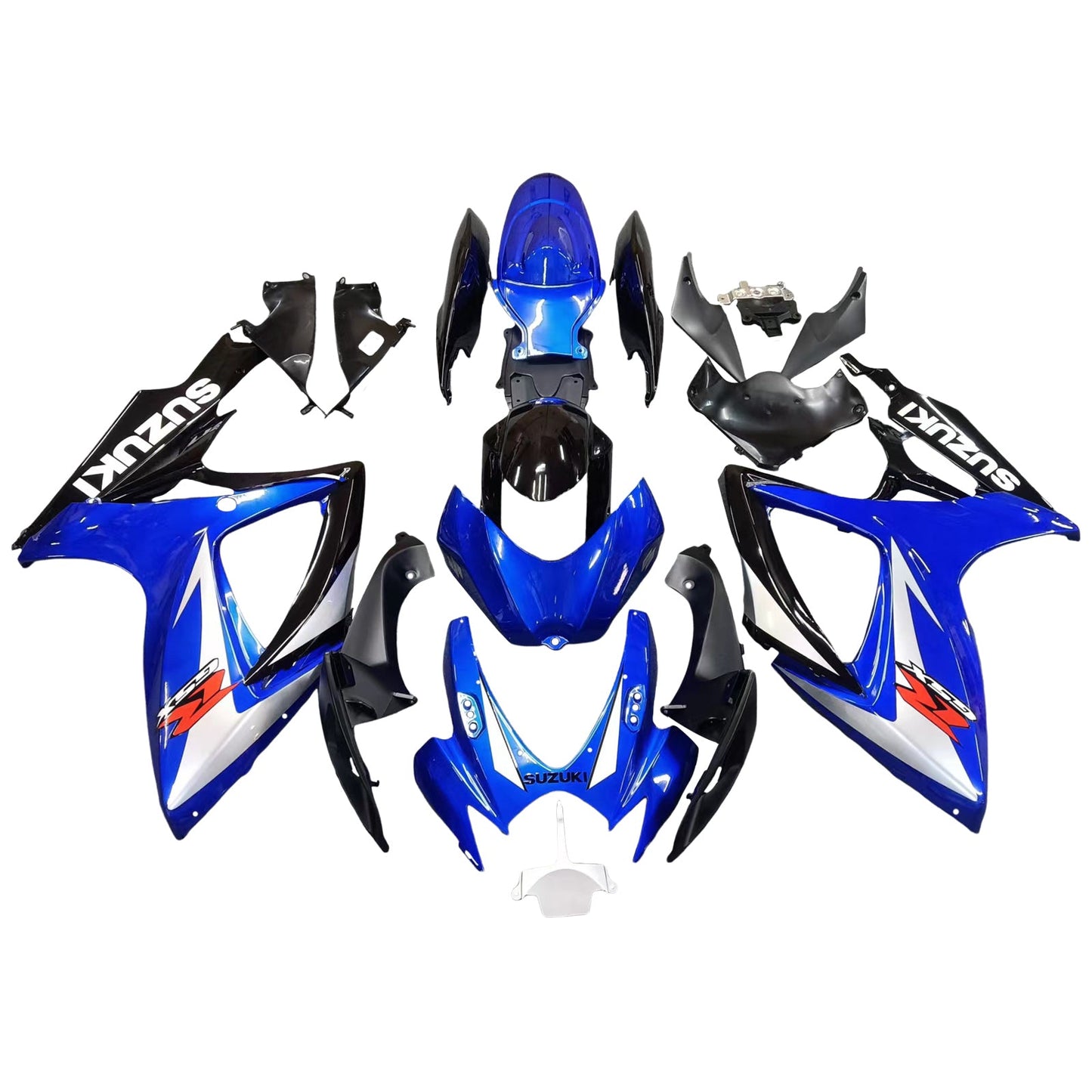 2006-2007 Fairings Suzuki GSXR 600 750 Blue & Black GSXR