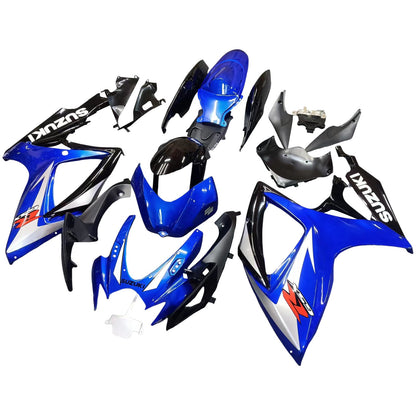 2006-2007 Fairings Suzuki GSXR 600 750 Blue & Black GSXR