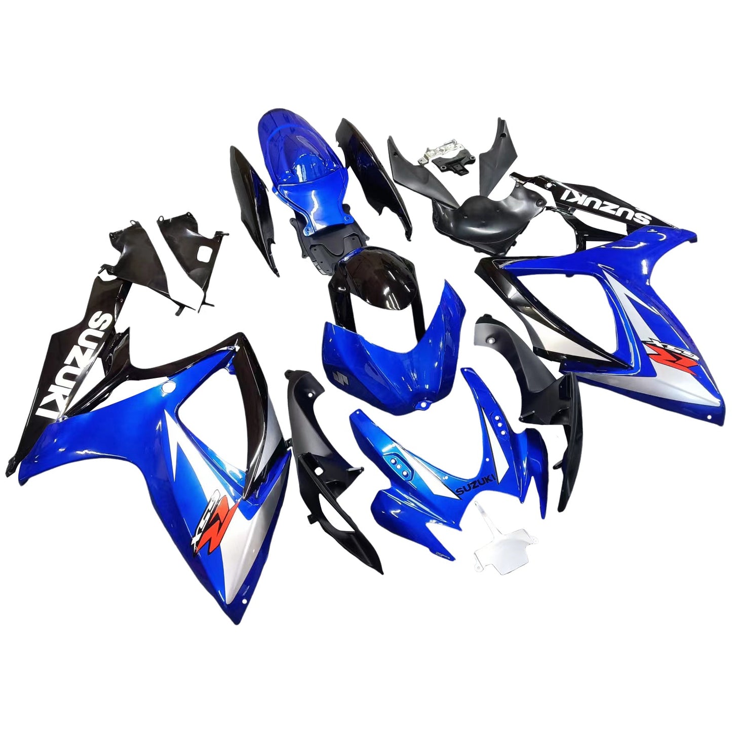 2006-2007 Fairings Suzuki GSXR 600 750 Blue & Black GSXR