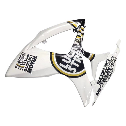 2006-2007 Fairings Suzuki GSXR 600 750 White Black Lucky Strike Generic