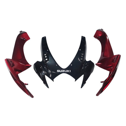 2006-2007 Fairings Suzuki GSXR 600 750 Red Silver Black GSXR Generic